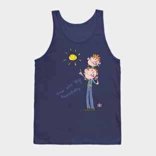 Sunshine daddy father's day gift Tank Top